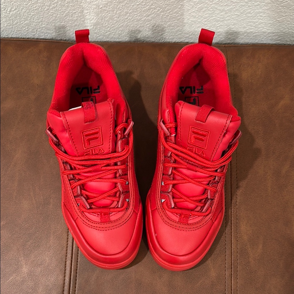 Fila Red Sneakers